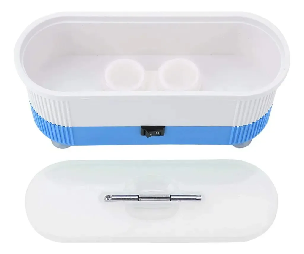 Máquina de Limpeza de Óculos, Limpador de Óculos Lentes de Contato Relógio Anel Limpadores de Joias Equipamento para Casa Banheiro Bocal Limpador de Dentaduras
