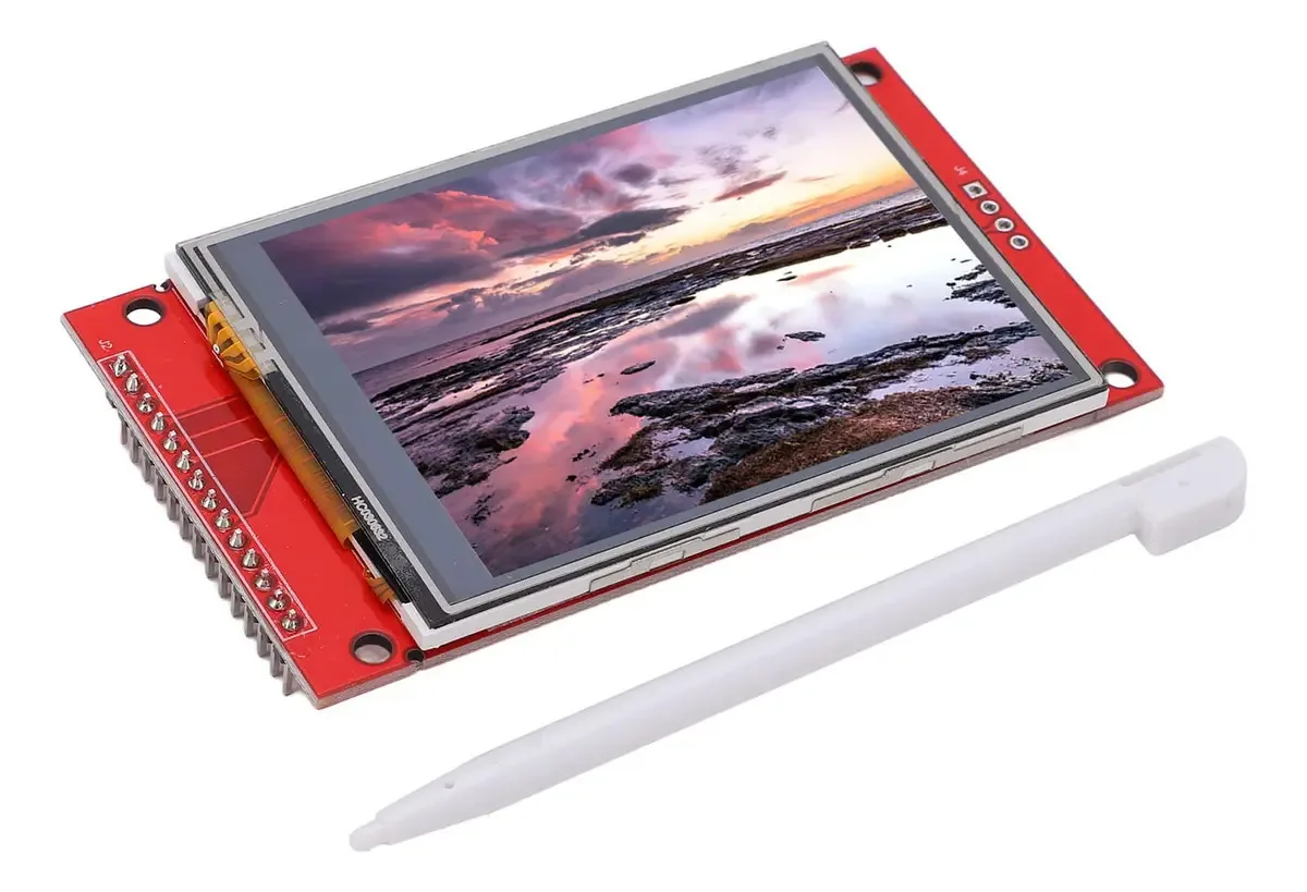 Tela de Toque Lcd 2.8 Tft Spi Ili9341 240x320 5v 3.3v