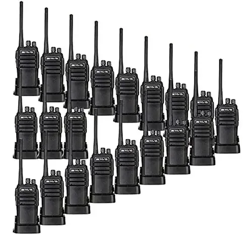 Walkie Talkies Retevis Rt21, pacote com 20, rádio bidirecional Recar