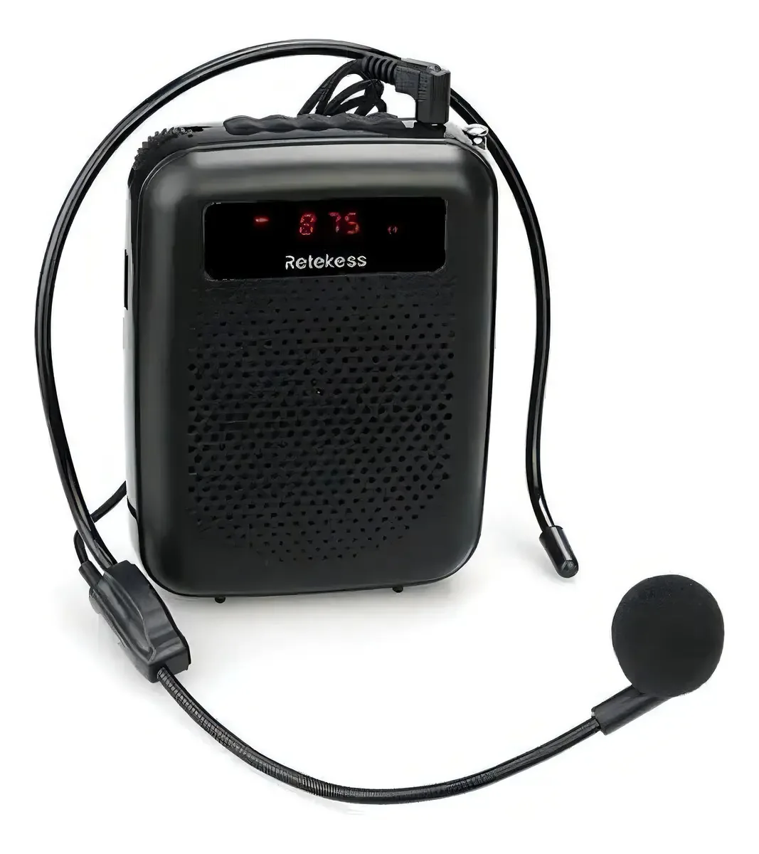 Amplificador Voz Professor Megafone Potente 12w Mp3 Rádio Fm
