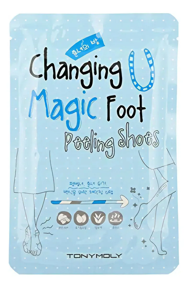 Sapatos Esfoliantes para Pés Tonymoly Changing U Magic