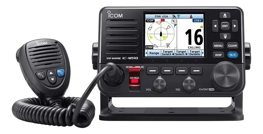 Icom M510 Vhf - Rádio Náutica