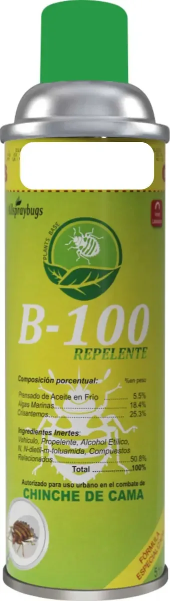 Spray para percevejos B-100 - Ação estendida