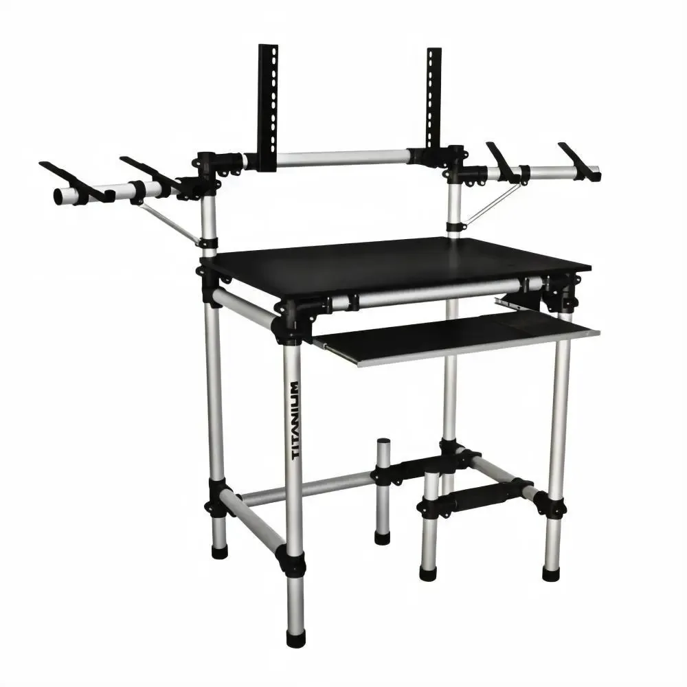 Rack Para Instrumentos Musicais Titanium Racks RS80Full Alumínio Preto