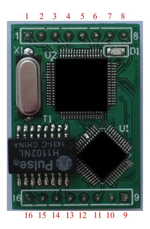 Servidor de Dispositivos Ethernet Taidacent 2ch Ttl Para Rede Internet Das Coisas Porta Serial Para Rede Servidor Serial De Rede Para Porta Serial Adaptador (módulo)