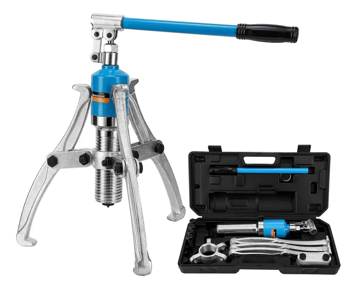 Conjunto de extratores de engrenagens hidráulicas Bonvoisin 10t K