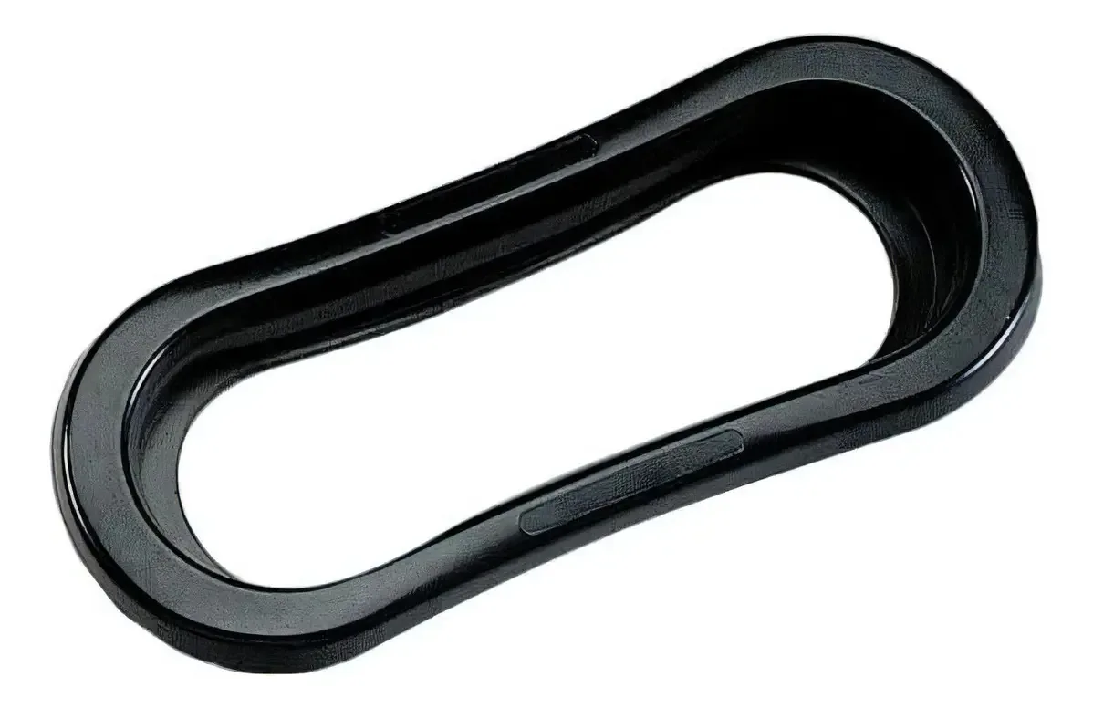Ilhó oval Maxxima M50600-b preto de 6 vinis