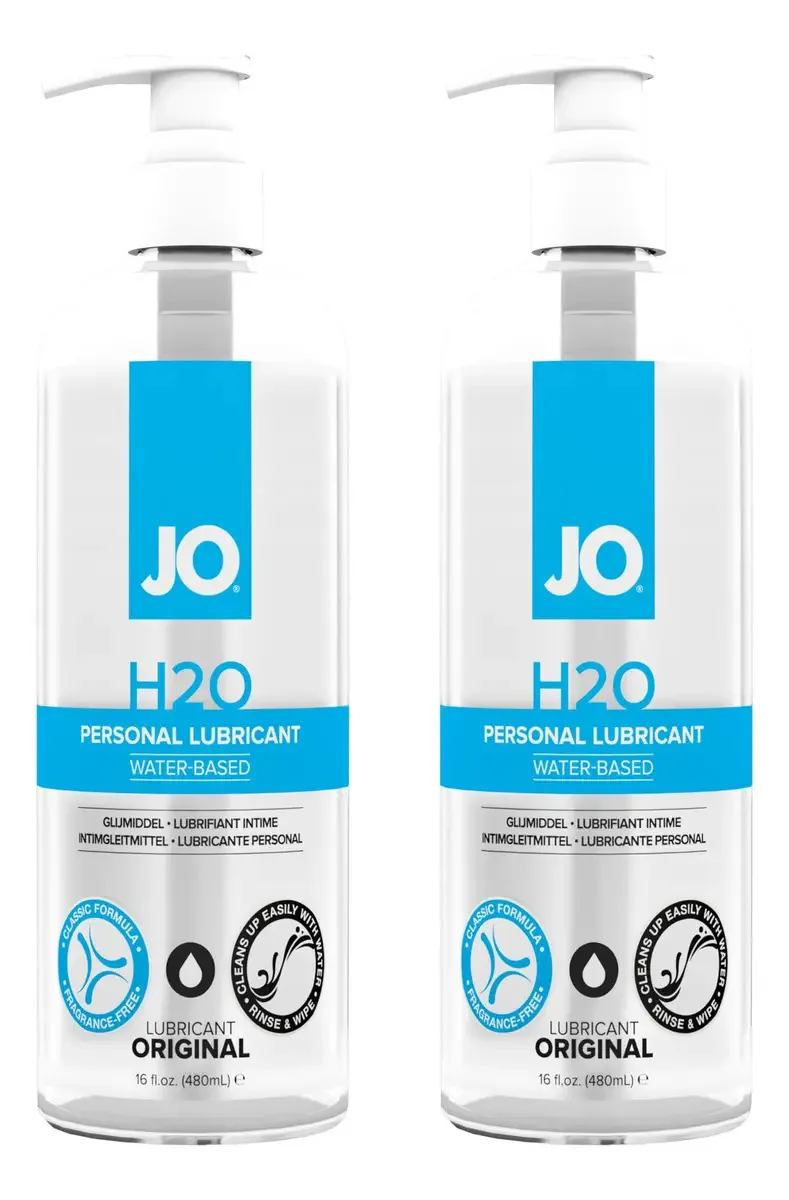 Pacote Com 2 Lubrificantes À Base de Água System Jo H2o, 16 O