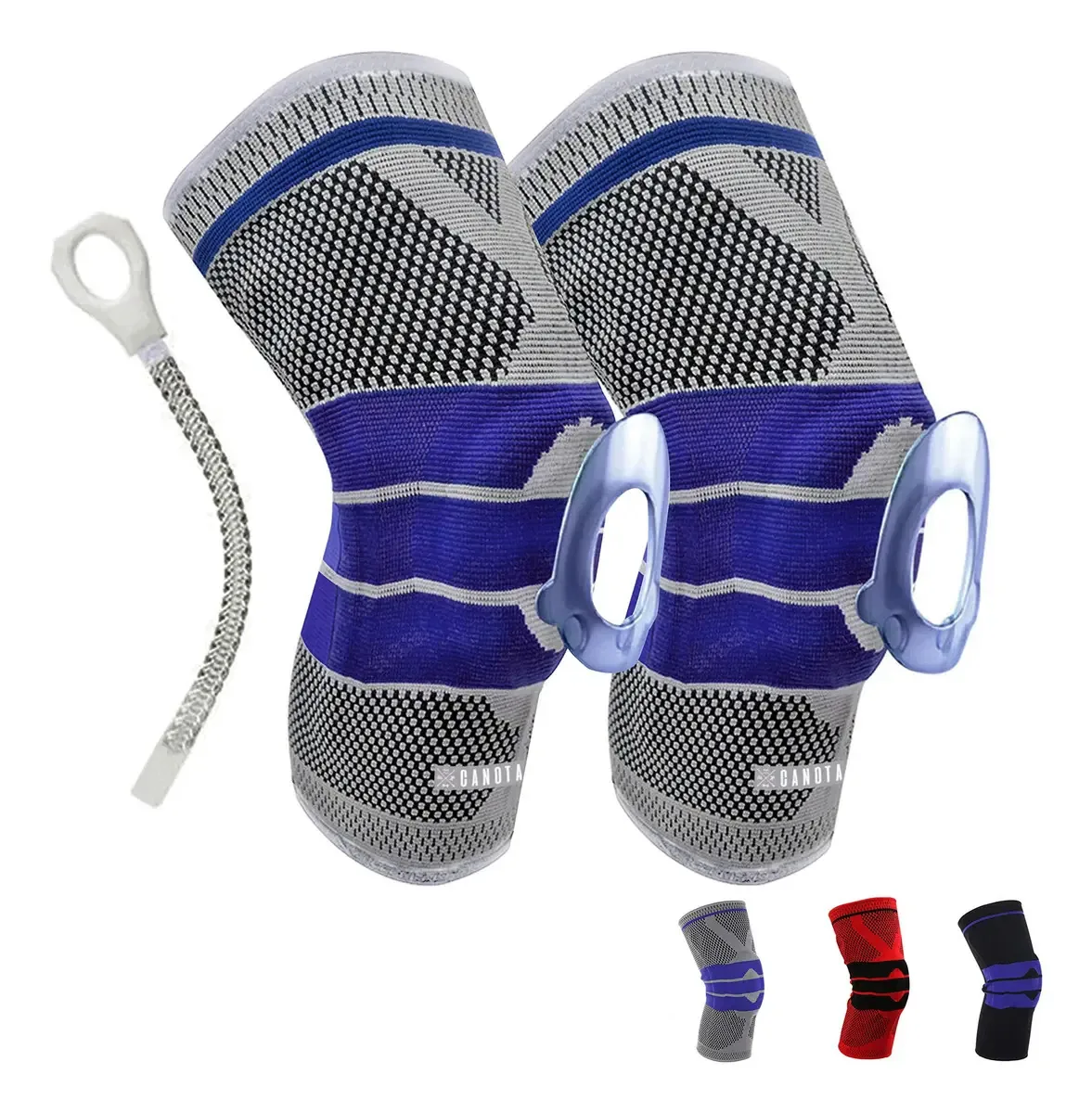 Joelheiras Esportivas Acolchoadas com Gel para Crossfit