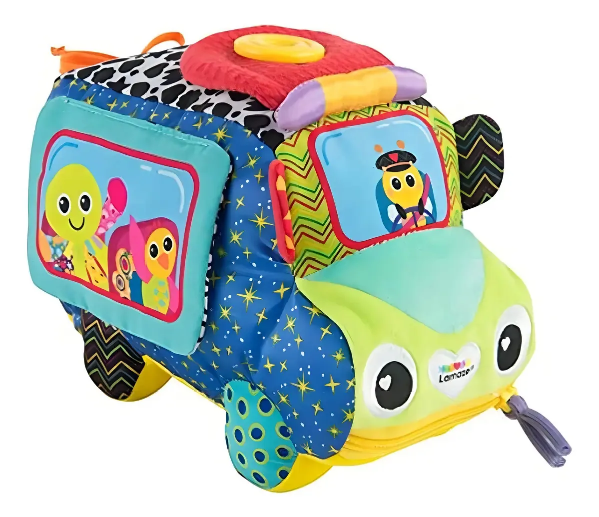 Brinquedo de ônibus de atividades Lamaze Freddie, Multi