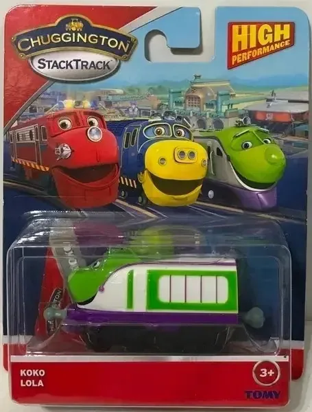 Trem branco Chuggington Koko Lalo