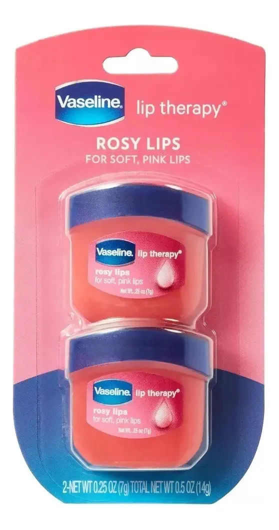 Vaseline Lip, Rosy Pack 2, Bálsamo Para Lábios