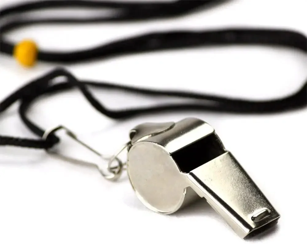Crown Sporting Products, aço inoxidável Trainer Whistle