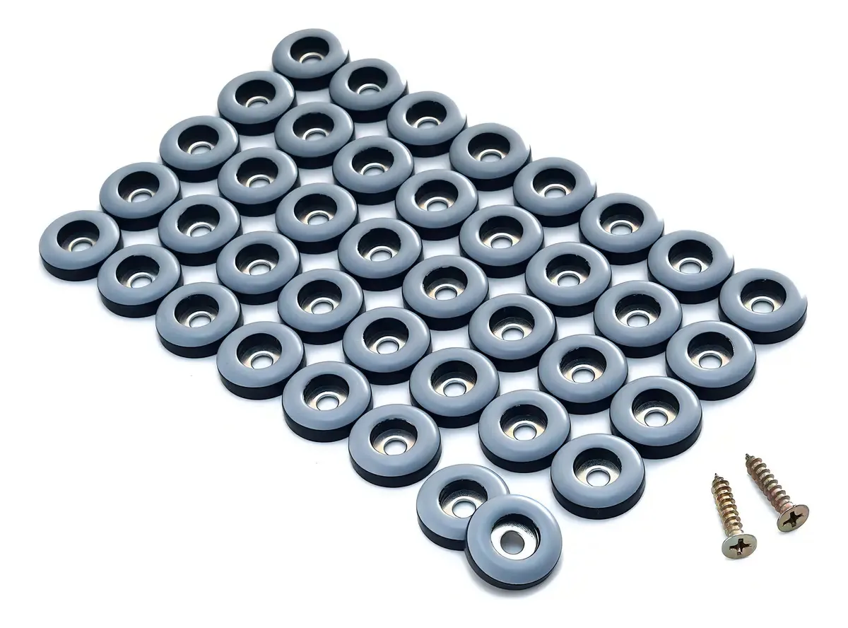Furnigear - Sliders deslizantes para móveis com rosca