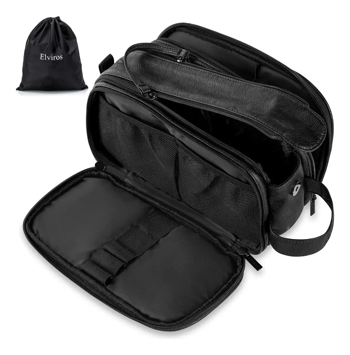 Elviros - Bolsa de higiene pessoal masculina