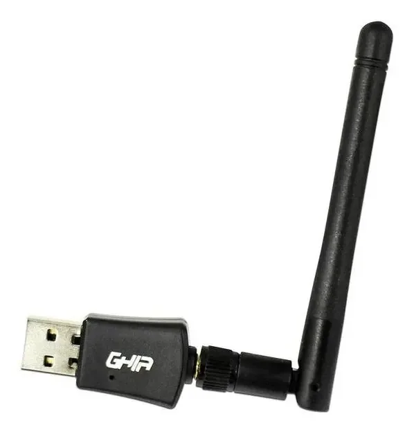 Adaptador de rede sem fio Ghia Antena de 5GHz 600m 2/vc