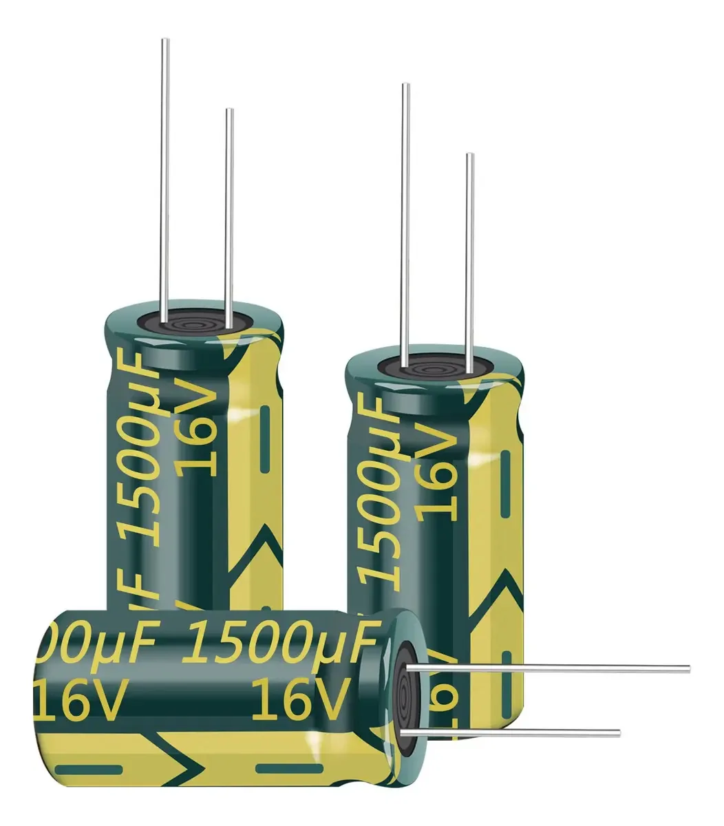 Capacitores Eletrolíticos de Alumínio 16 V 1500 Uf Para T