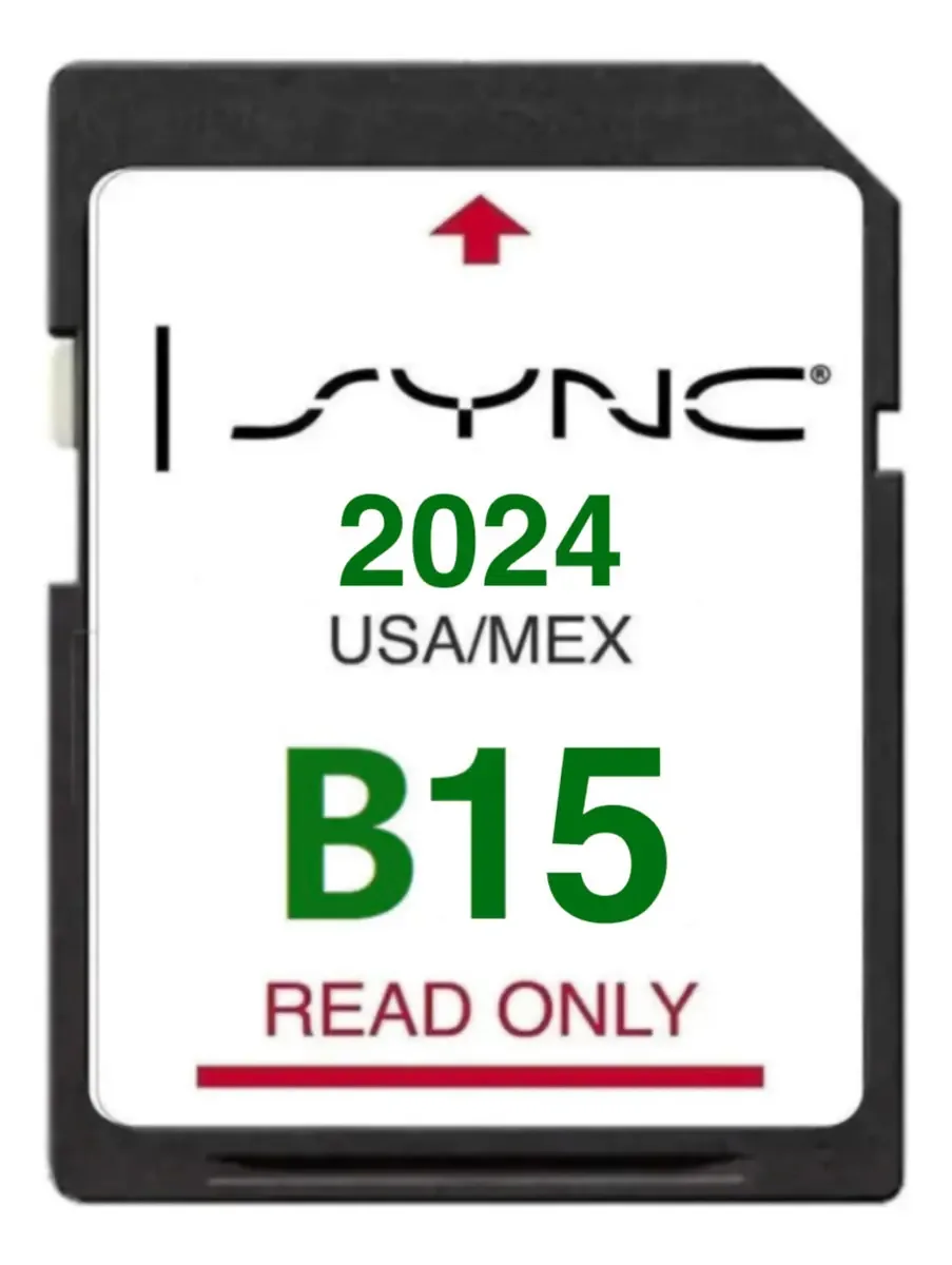 Atualização mais recente do Ford B15 Sync2 Lincoln Navigation 2024