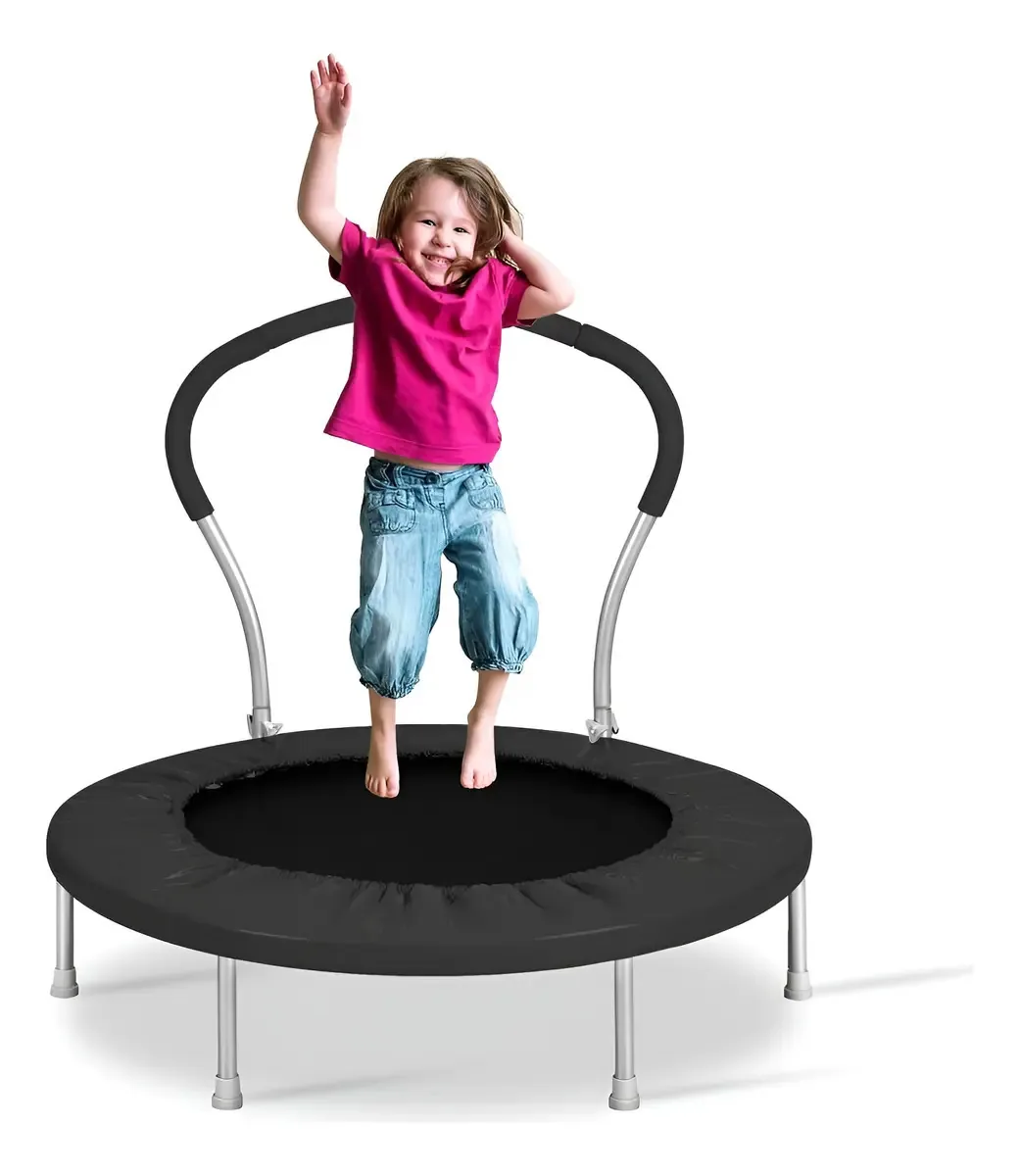 Mini trampolim para crianças - exercício divertido e seguro