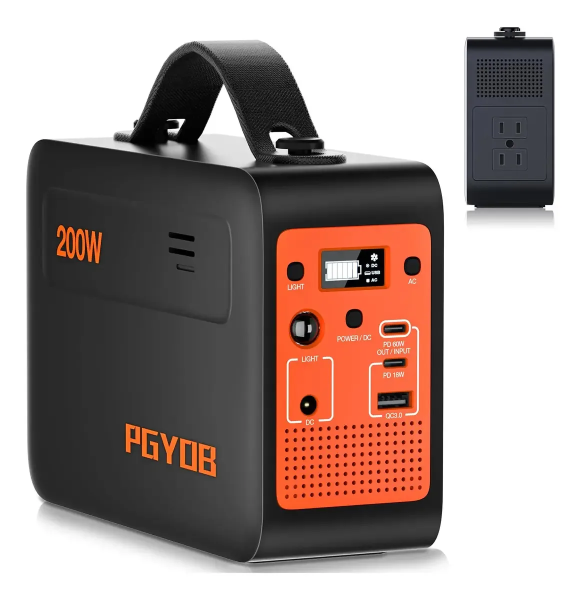 Gerador portátil Pgyob P200 0w