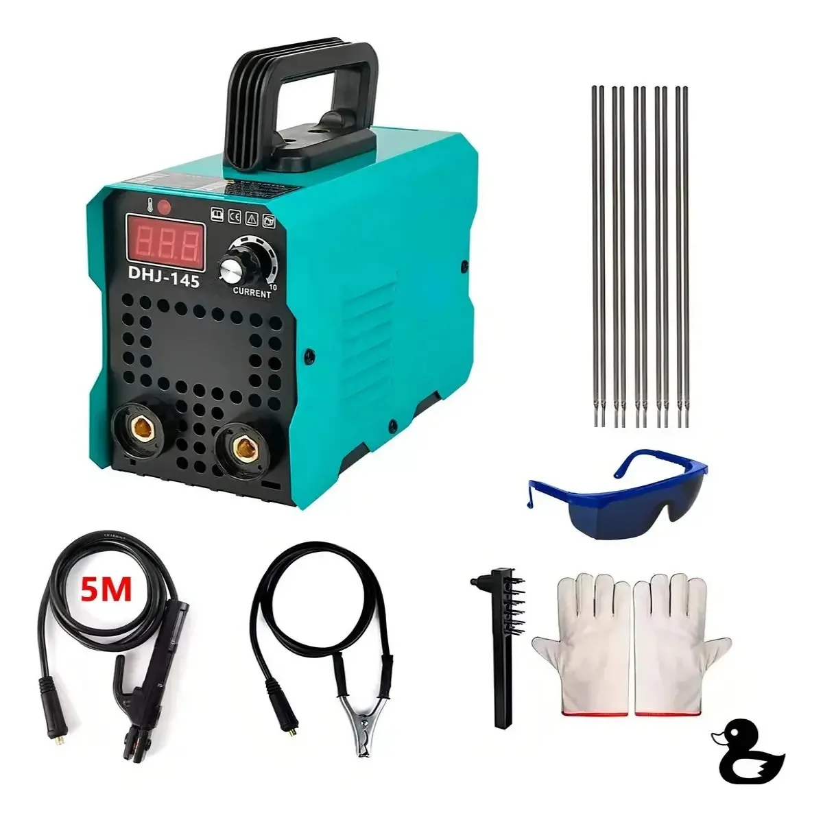 Máquina De Solda Inversora,profissional,máquina De Solda Inversora Eletrica Portátil,máquina De Solda Inversora Elétrica Eletrodo Mma,cor Verde Frequência 50/60 Hz
