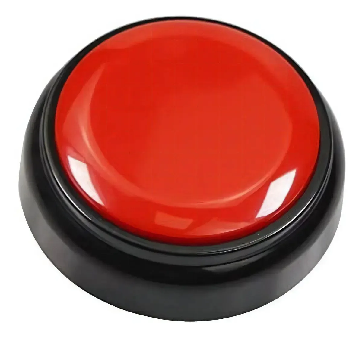 Botão de Som Neutro, Botão de Gravação de Voz, Botão de Conversa Gravável, Zumbadores de Resposta de 30 Segundos para Diversão, Novidade, Computador de Escritório, Personalizado Que Foi