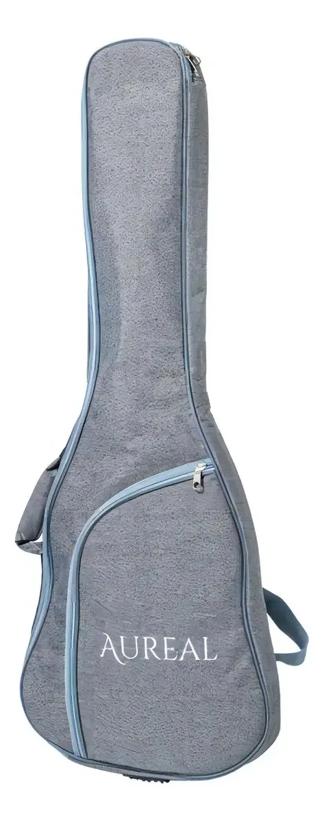 Estojo para guitarra elétrica Aureal, reforçado e ergonômico Bd-22