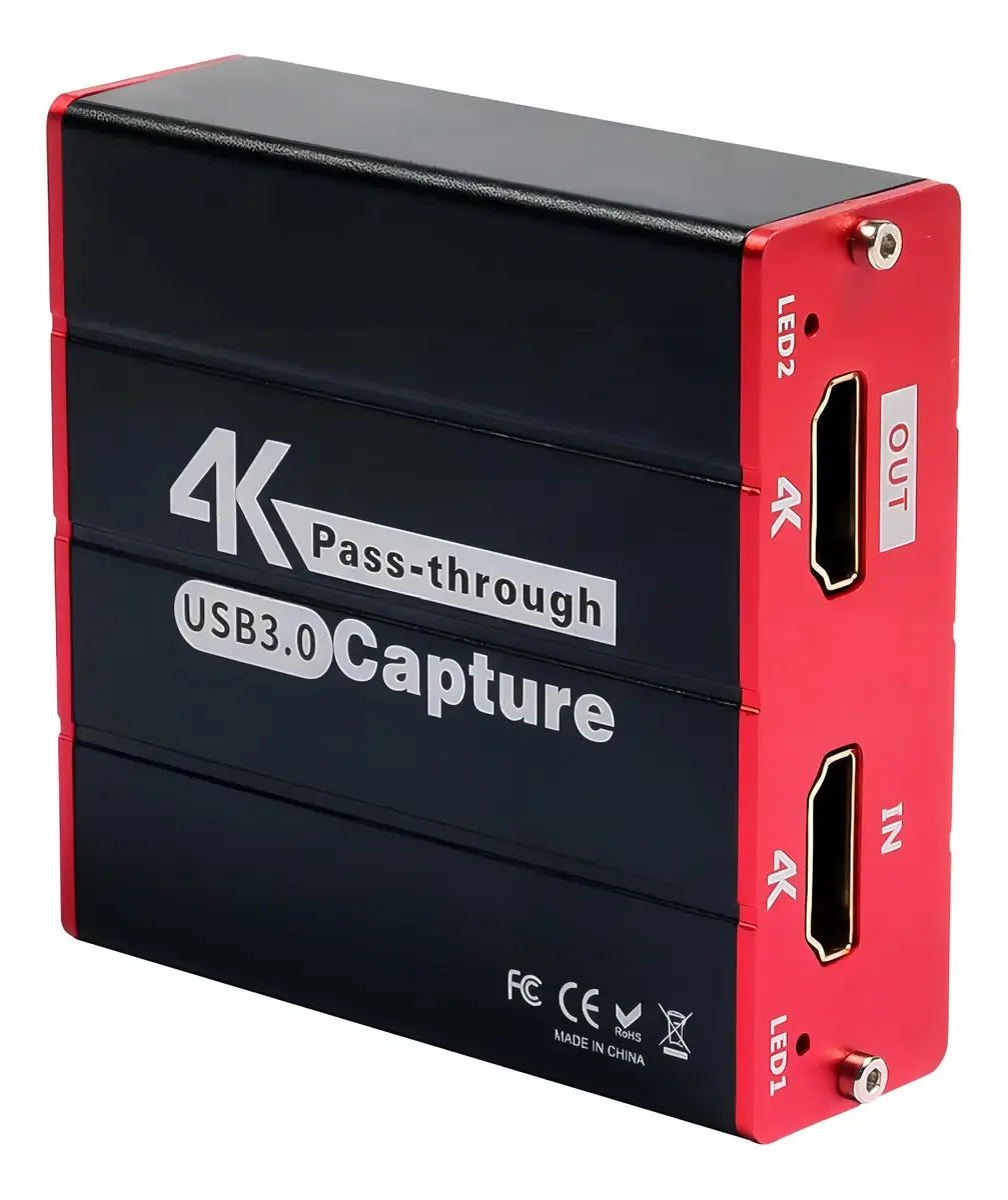 Captura de vídeo Mirabox Usb 3.0, HDMI, 60 fps, compacta