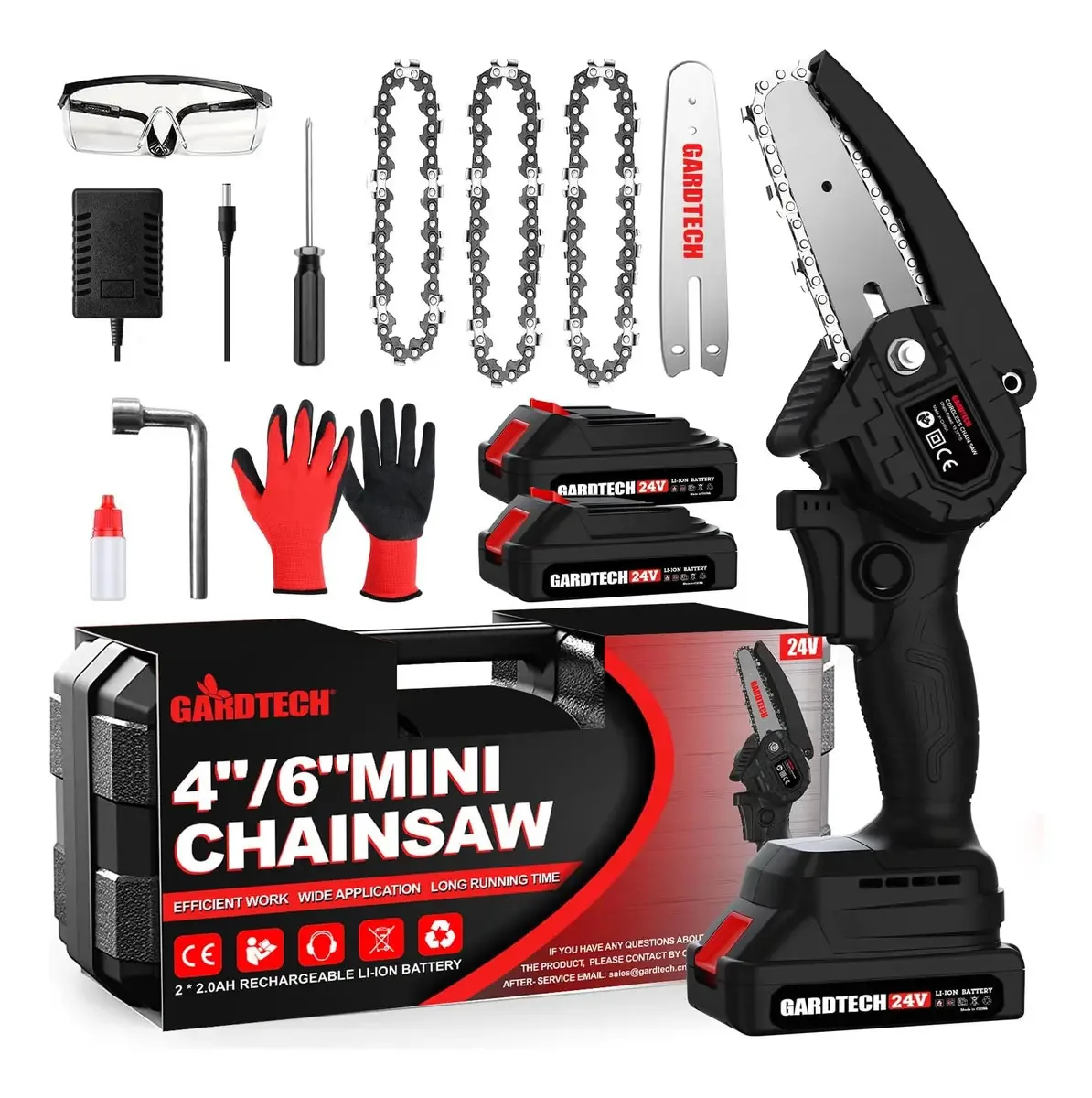Motosserra elétrica portátil Gardtech Mini Chainsaw Inalá