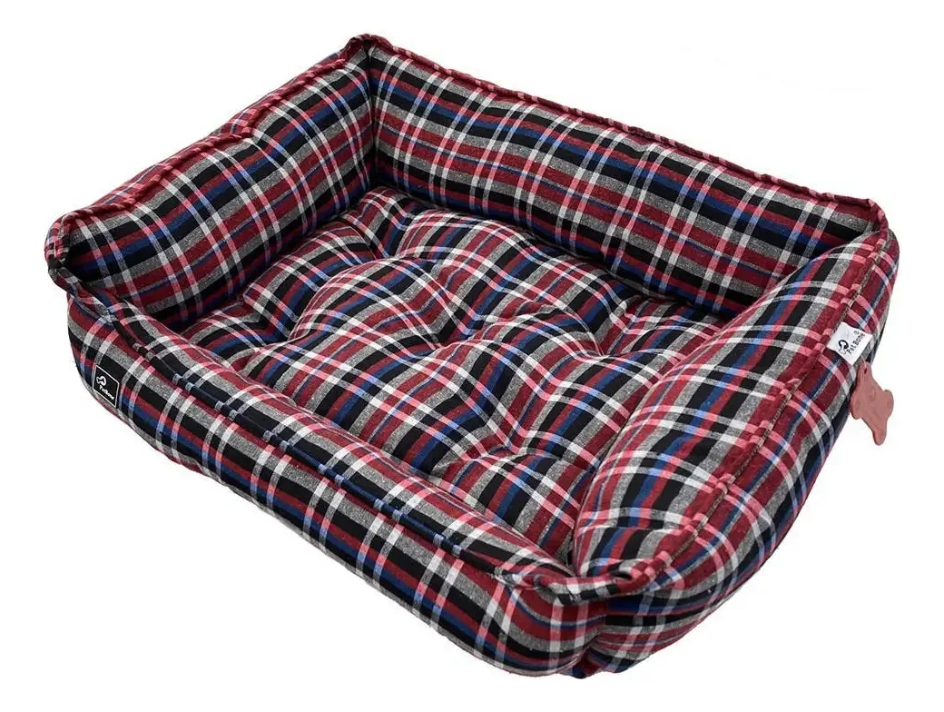 Cama Pet Xadrez - M