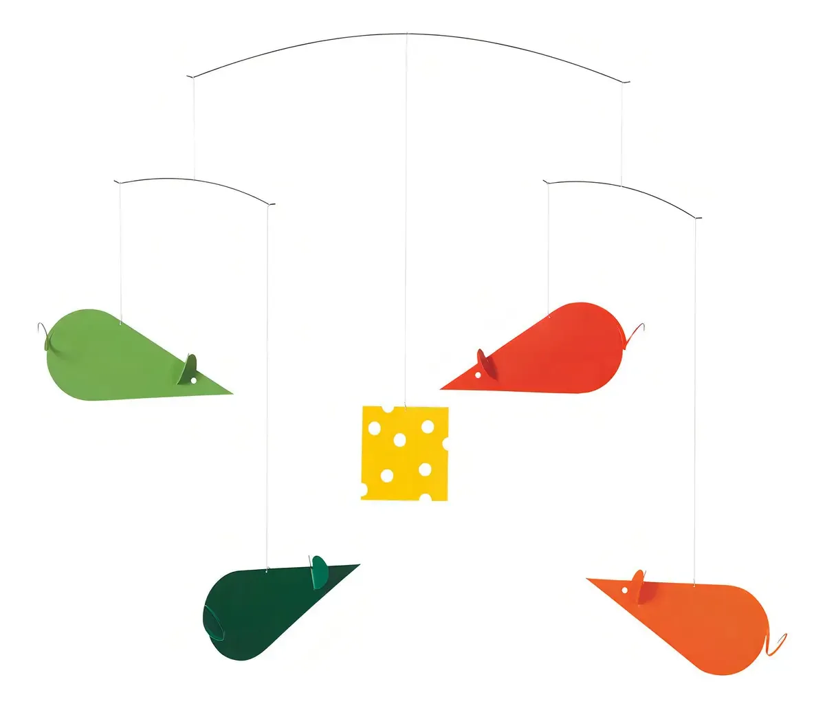 Ratos coloridos Flensted Colgand Cheese da Flensted Mobiles