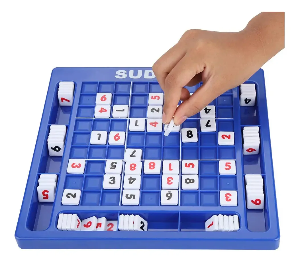 Garosa Sudoku Puzzle Toy Jigsaw Number Board Set Desktop Nine Grid Cube Brinquedos Educativos de Aprendizagem Desenvolvimento de Jogos Intelectuais para Crianças e Adultos