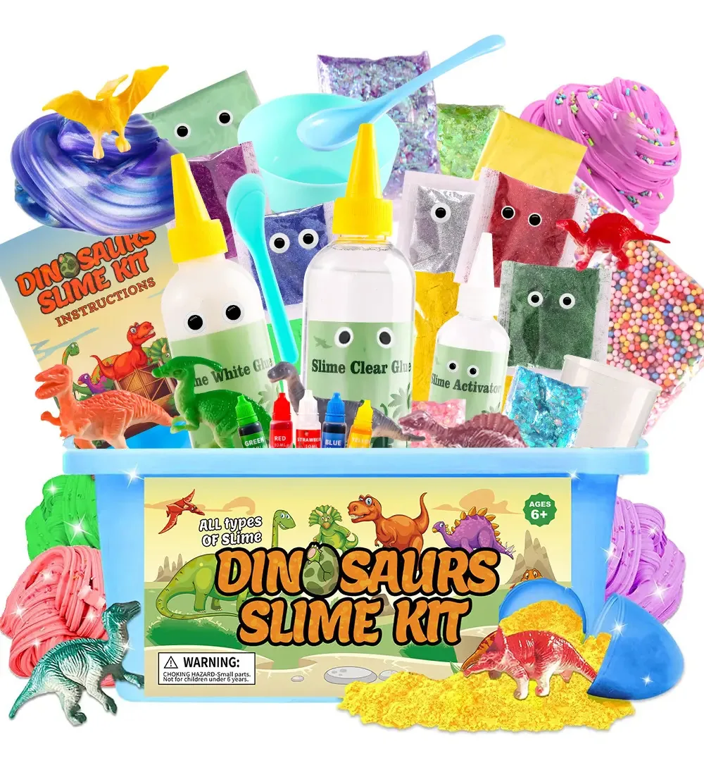 Kit de fabricação de lodo de aniversário para o dia das crianças