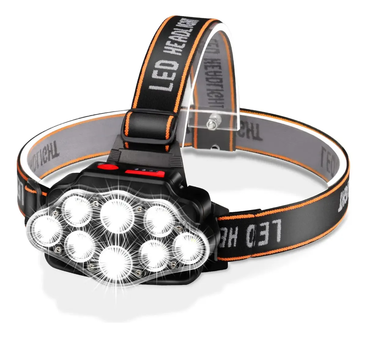 Farol LED recarregável Dawinsie, lâmpada principal