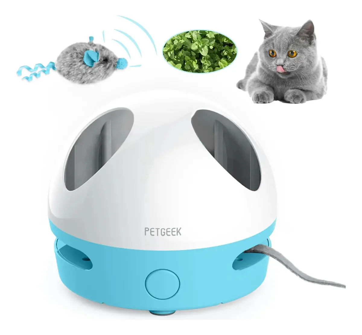 Brinquedo interativo para gatos Petgeek, brinquedo para gatos C