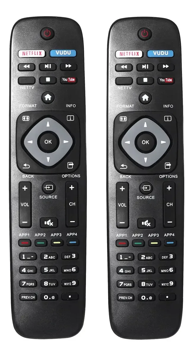 Pacote Com 2 Controles Remotos Universais