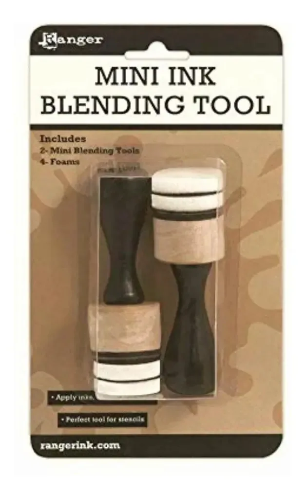 Conjunto de mistura de tinta Ranger Mini com 2 ferramentas e 4
