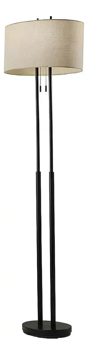 Luminária de chão Adesso 4016-26 Duet, bronze antigo