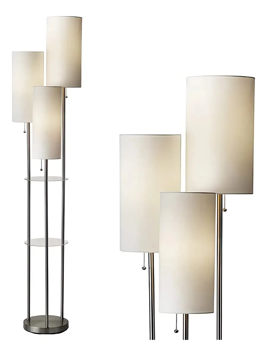 Adesso Trio, luminária de chão com três luzes