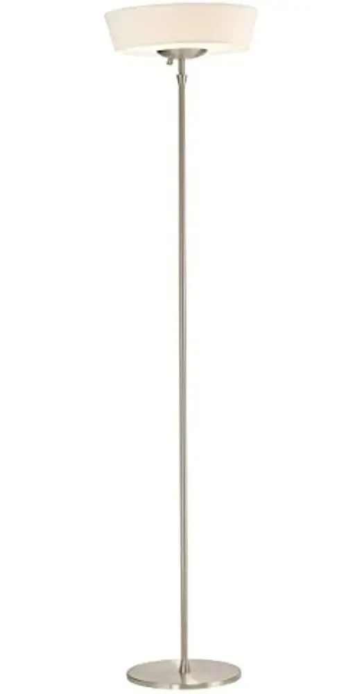 Tela branca Adesso 5169-02, luminária de chão