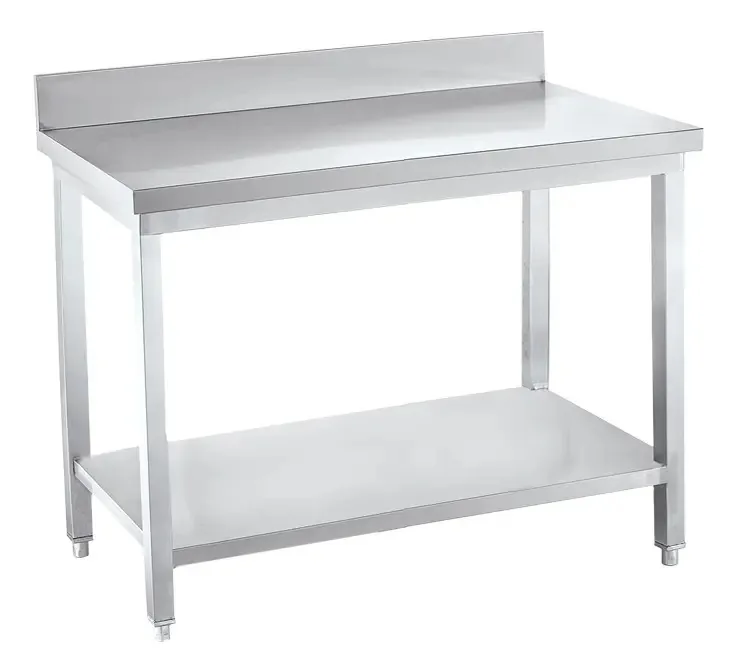 Bancada de trabalho Turboblender com soquete de aço inoxidável 120 cm