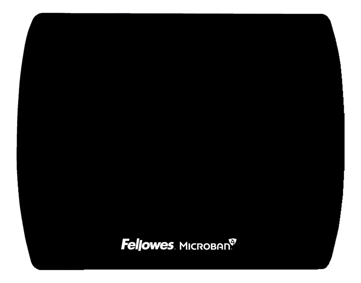 Mouse preto ultrafino Microban De Fellows