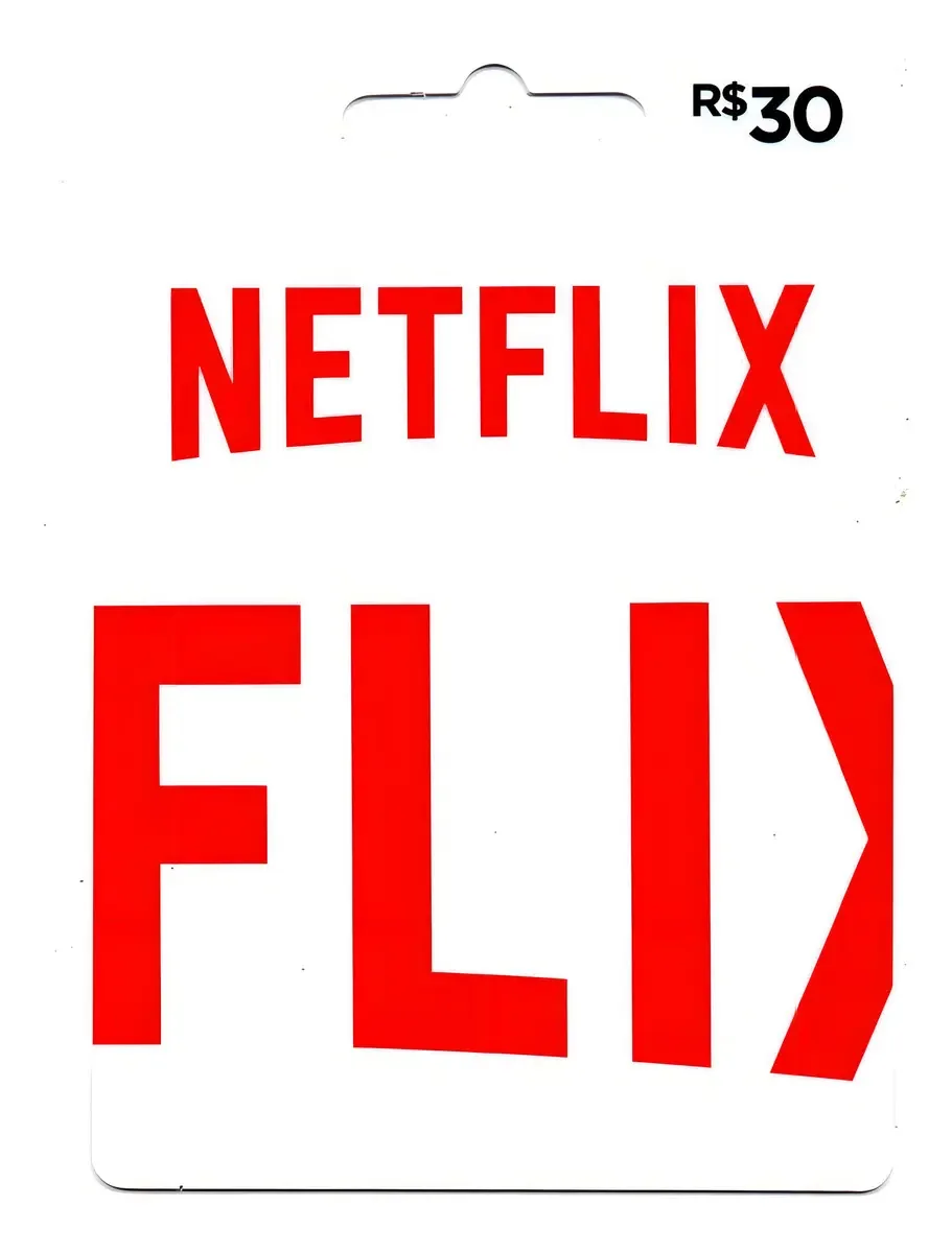 Cartão Presente Netflix Gift Card Reais Digital