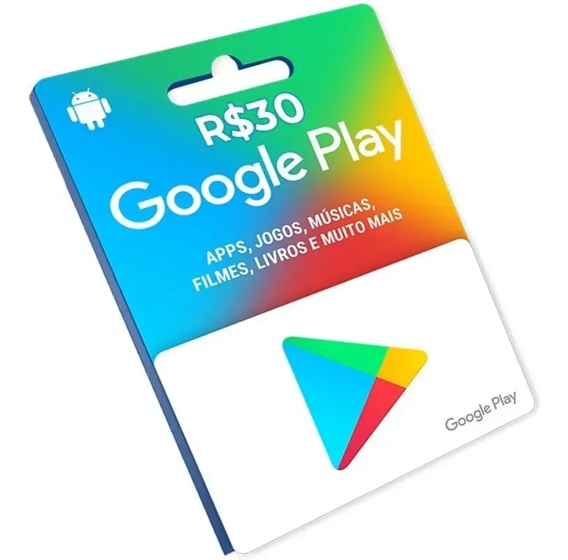 Gift card Digita Google Play Reais 30