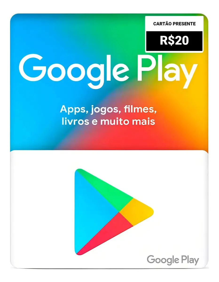 GiftCard Google R$ 19,909999