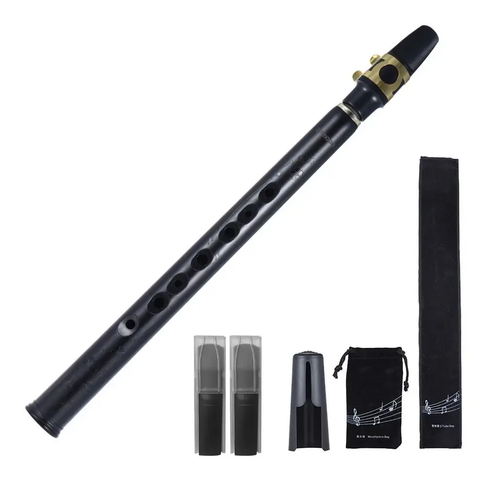 Boquilhas Ammoon Mini Pocket Bb Saxophone Abs Sax