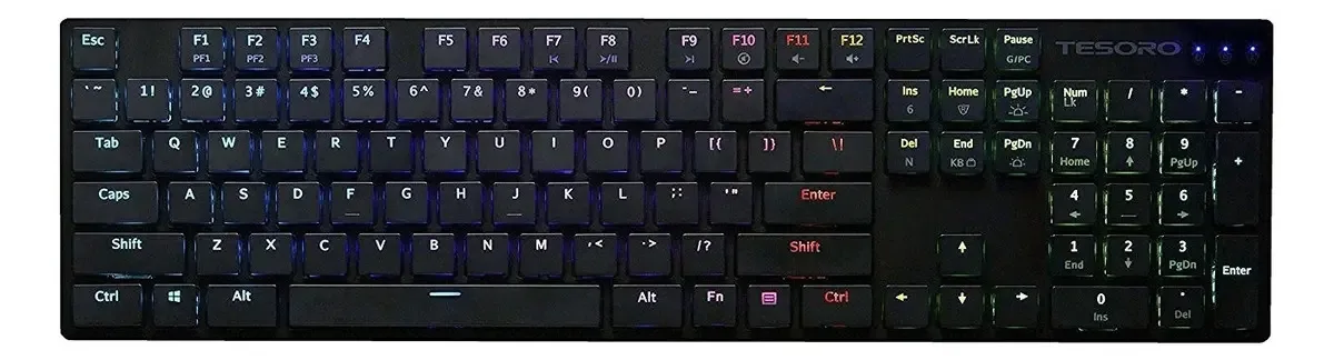 Teclado Mecanico Tesoro Excalibur Rgb Edition G7nfl