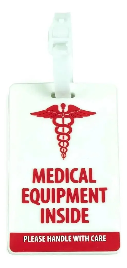 Equipamento médico Shacke Luggage Tag para dispositivos