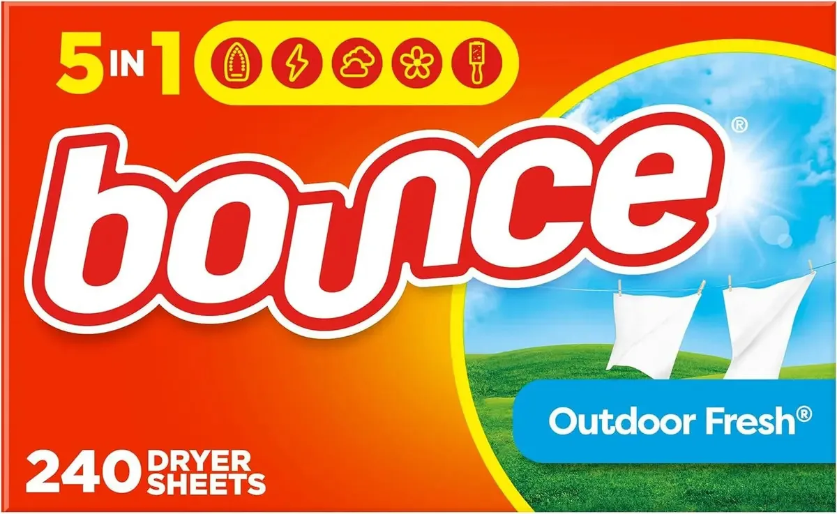 Lenço Amaciante Para Secadoras Bounce 240 Folhas