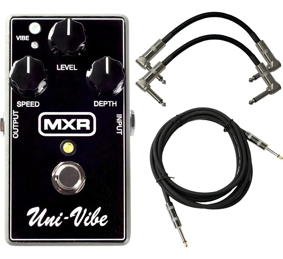 Pacote de pedais Mxr M68 Uni-vibe Chorus Vibrato Effect para. Cor: Preto